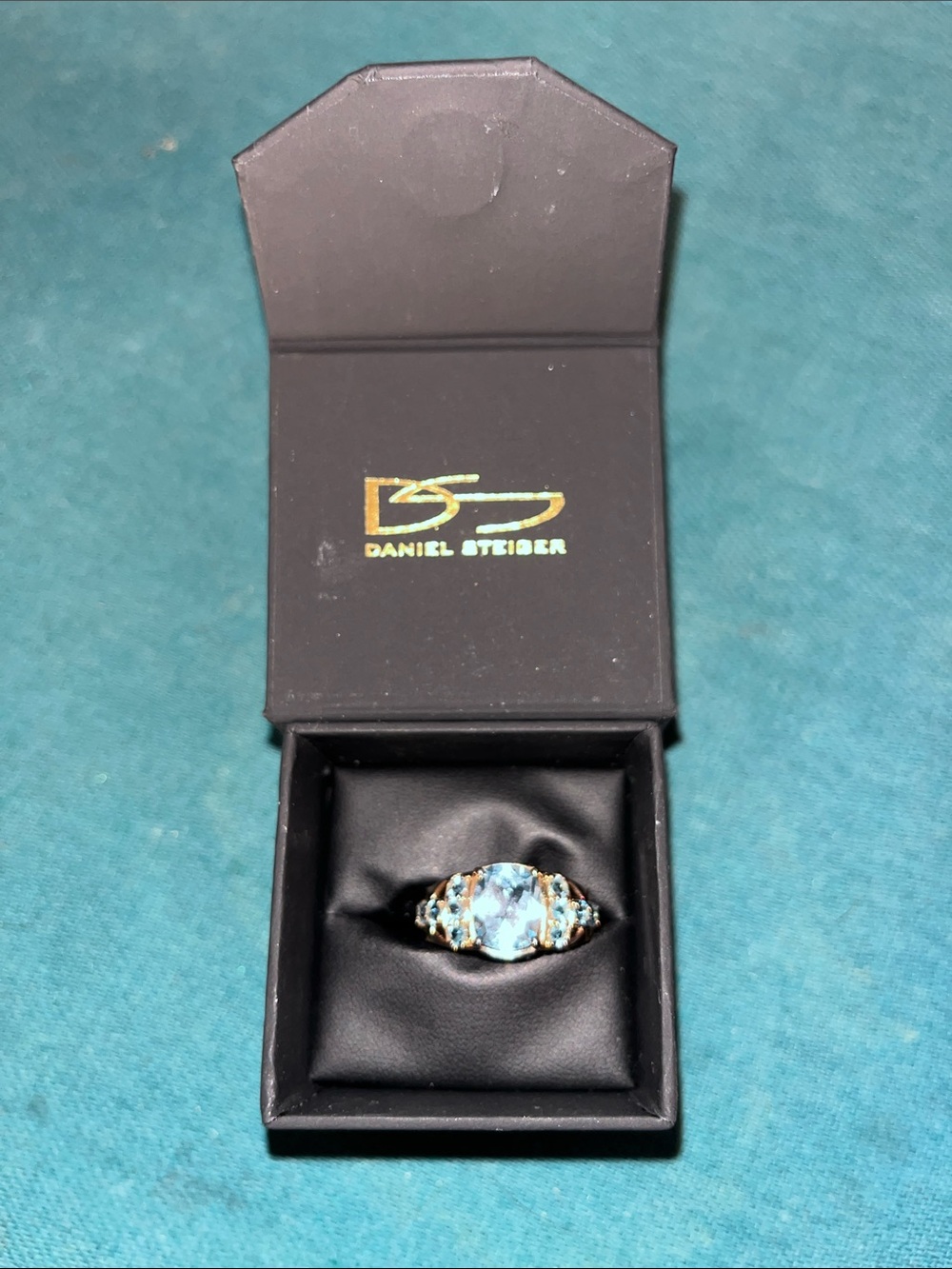 Daniel Steiger Aquamarine Cocktail ring